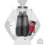 Doppelte Biergiraffe Jet Pack | Getränkespender | Bierucksack - 7