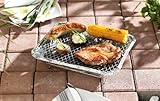infactory Handliche Einweggrills im 2er-Pack, Kohle & Anzünder - 3